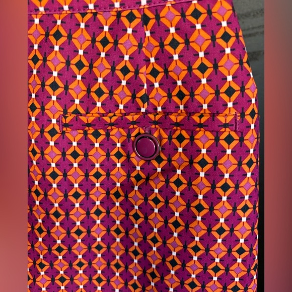 EP Pro women’s golf tennis skort skirt mini magenta pink orange sz 2 preloved - Picture 2 of 11